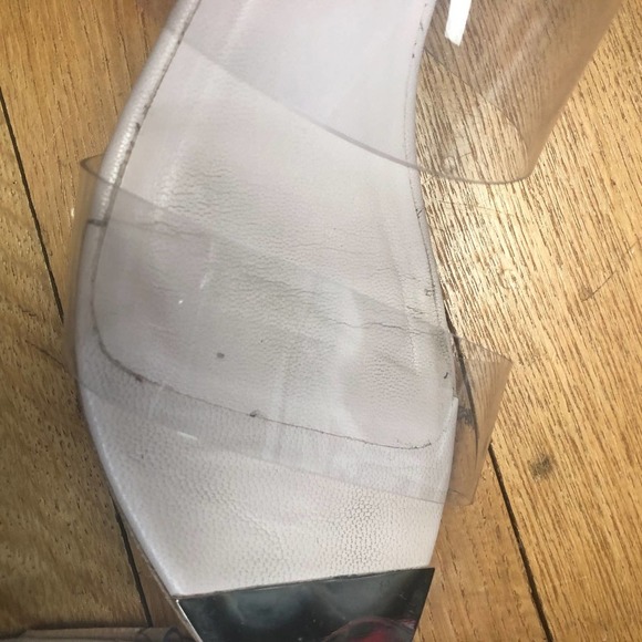 Ritch Erani NYFC Barbara Clear Acrylic Heel Sandal - Picture 5 of 9